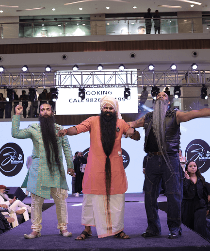India’s Biggest Beard and moustache fashion show 2025 in indore