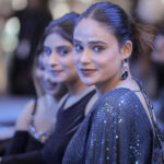 Female portrait during live event professional photography